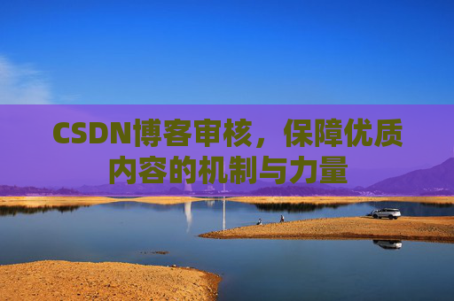 CSDN博客审核，保障优质内容的机制与力量